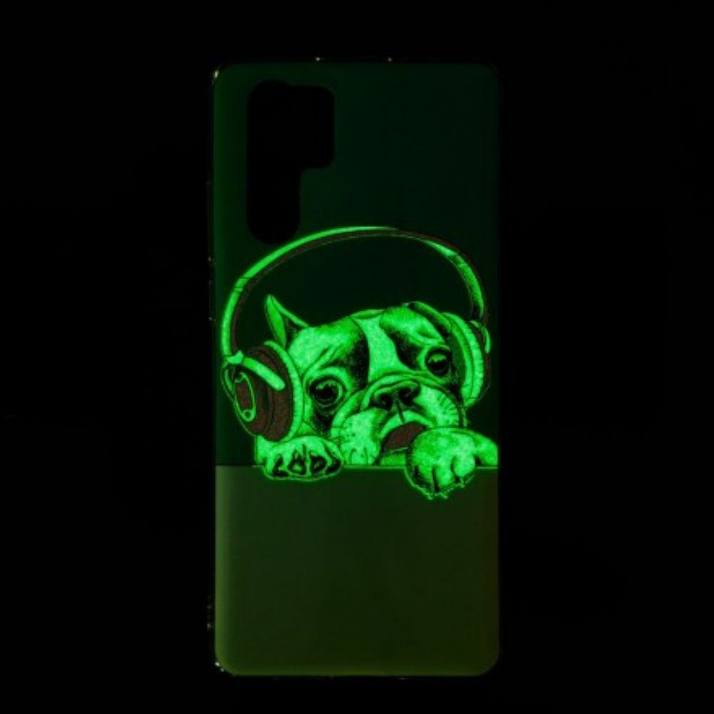 Hoesje voor Huawei P30 Pro Fluorescerende Hond