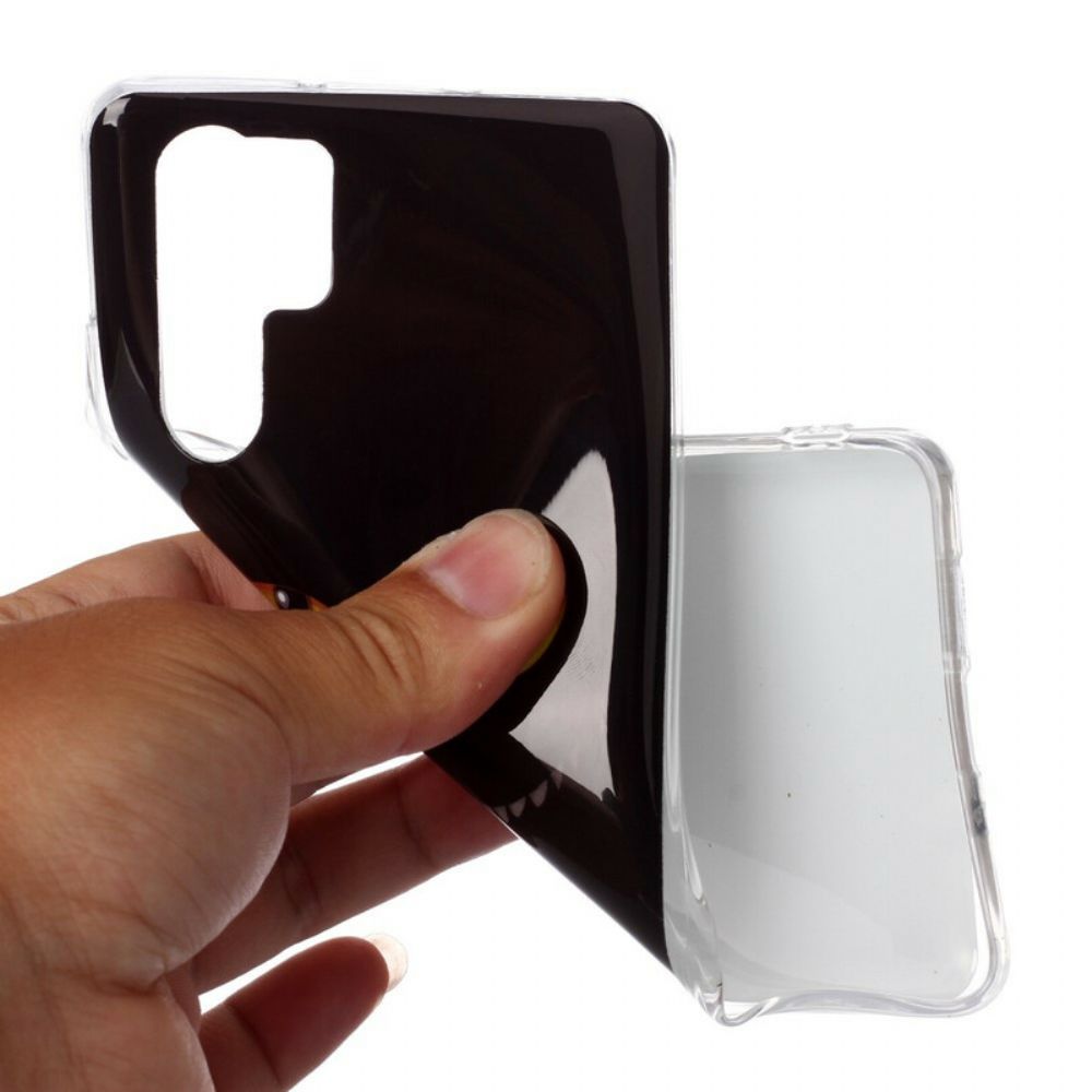 Hoesje voor Huawei P30 Pro Grappige Kat