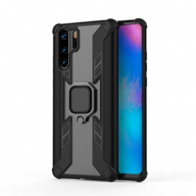 Hoesje voor Huawei P30 Pro Krijger Met Ring