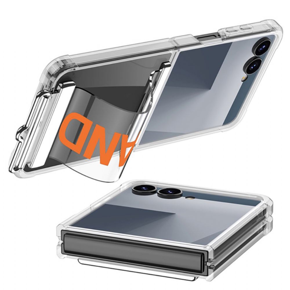 Case Hoesje Samsung Galaxy Z Flip 7 Telefoonhoesje Gkk Multifunctionele Band