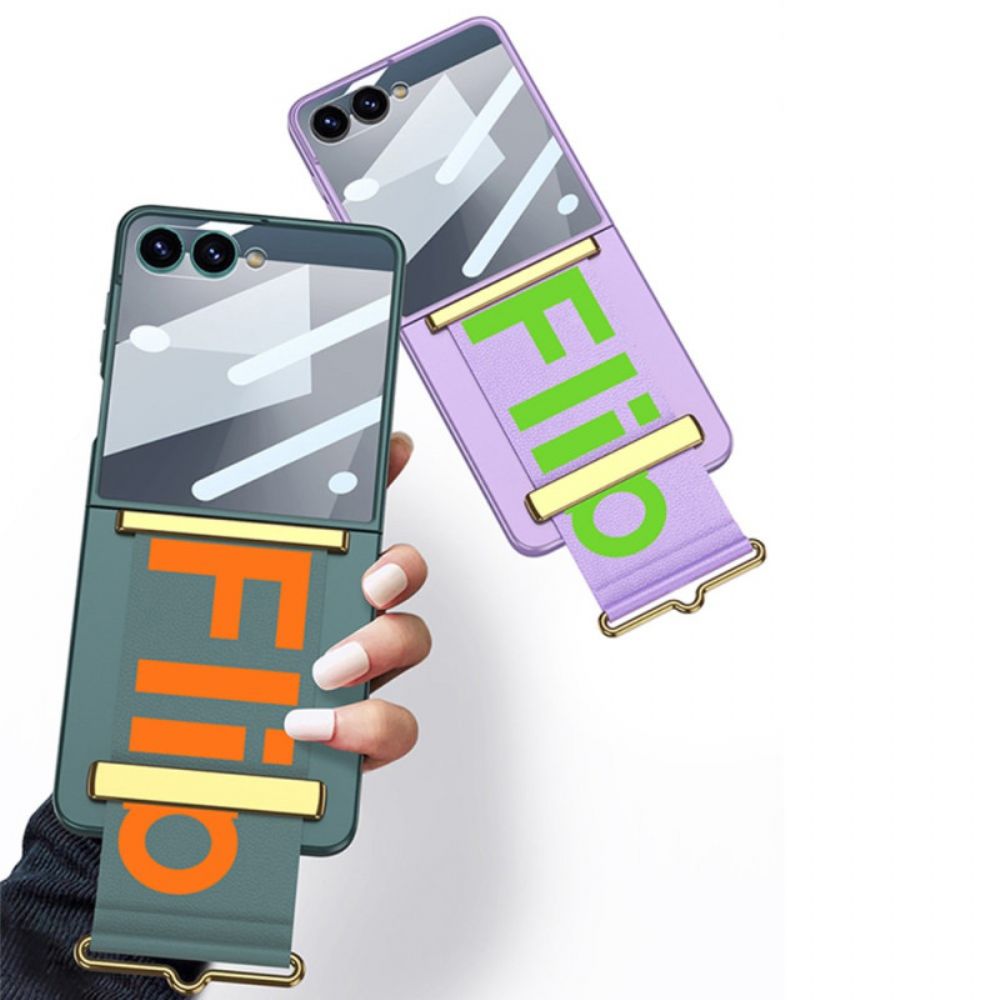 Case Hoesje Samsung Galaxy Z Flip 7 Telefoonhoesje Gkk-riem