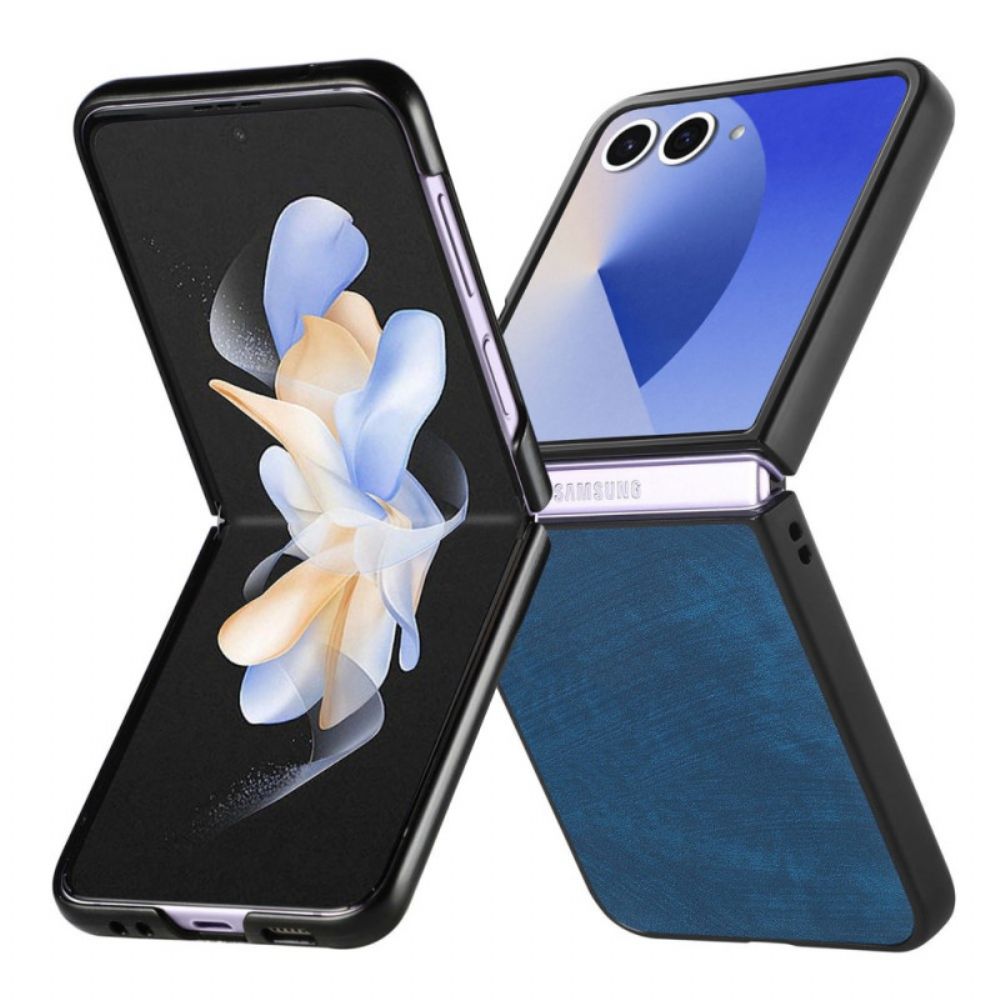 Case Hoesje Samsung Galaxy Z Flip 7 Telefoonhoesje Suède-effect