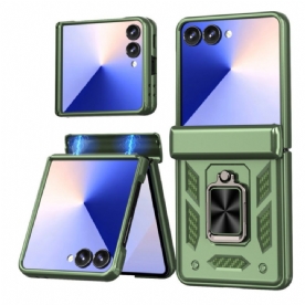 Cover Hoesje Samsung Galaxy Z Flip 7 Telefoonhoesje Duurzame Ring