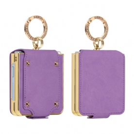 Cover Hoesje Samsung Galaxy Z Flip 7 Telefoonhoesje Premium Ring