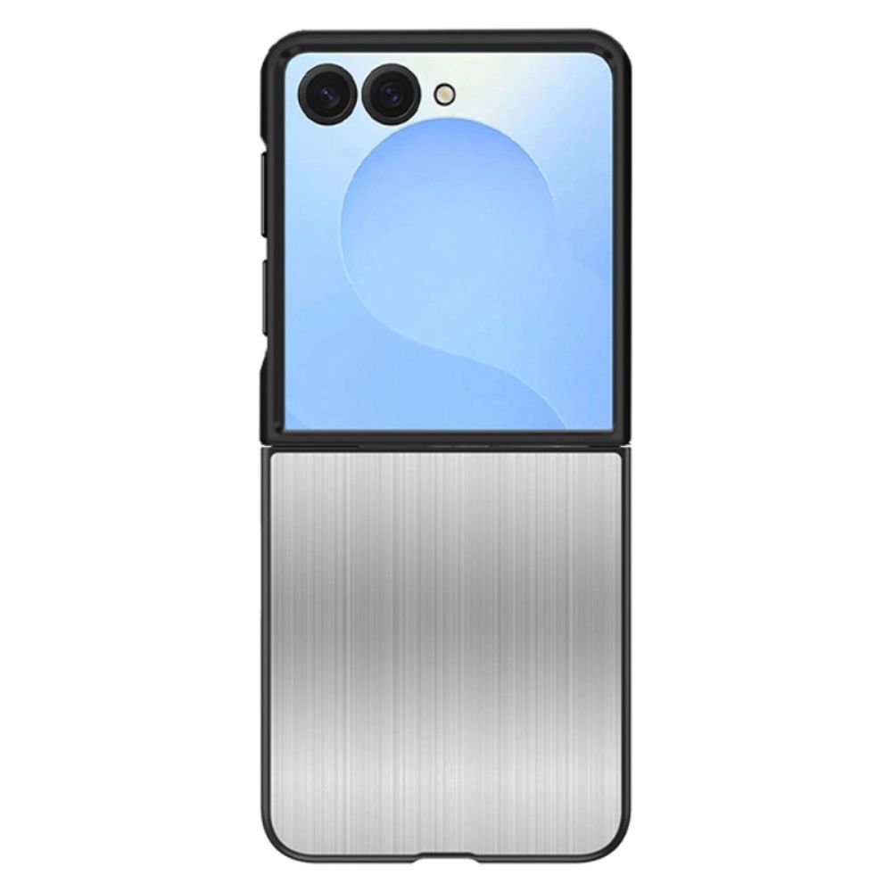 Cover Hoesje Samsung Galaxy Z Flip 7 Telefoonhoesje Roestvrij Staal