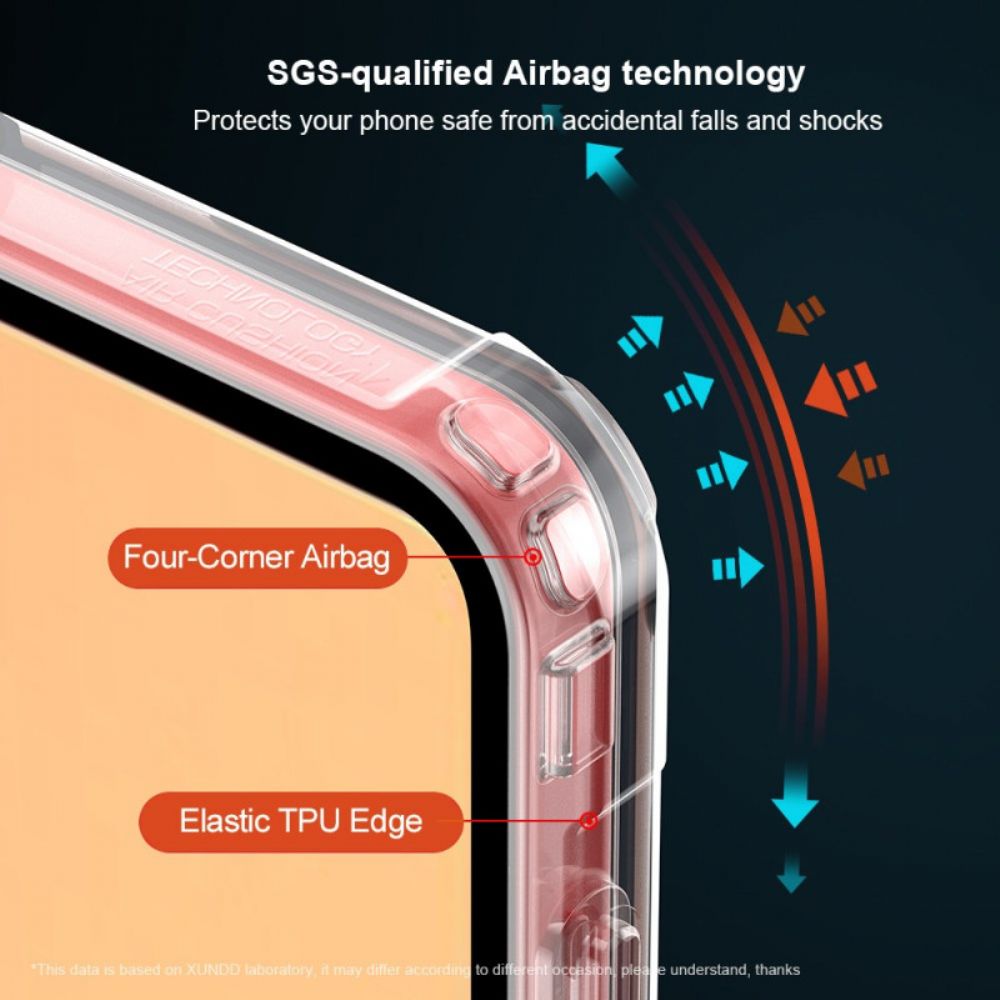 Cover Hoesje Samsung Galaxy Z Flip 7 Telefoonhoesje Xundd Airbag En Schermbeschermer