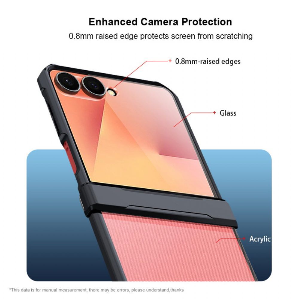 Cover Hoesje Samsung Galaxy Z Flip 7 Telefoonhoesje Xundd Airbag En Schermbeschermer