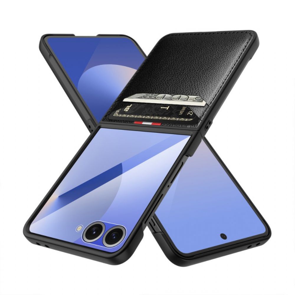 Cover Hoesje Samsung Galaxy Z Flip 7 Telefoonhoesje Zijdezachte Textuur