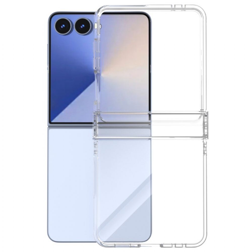 Hoesje Case Samsung Galaxy Z Flip 7 Telefoonhoesje Transparant