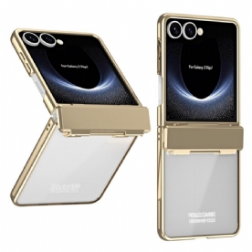 Hoesje Samsung Galaxy Z Flip 7 Anti-vingerafdruk Metallic Design Bescherming Hoesje