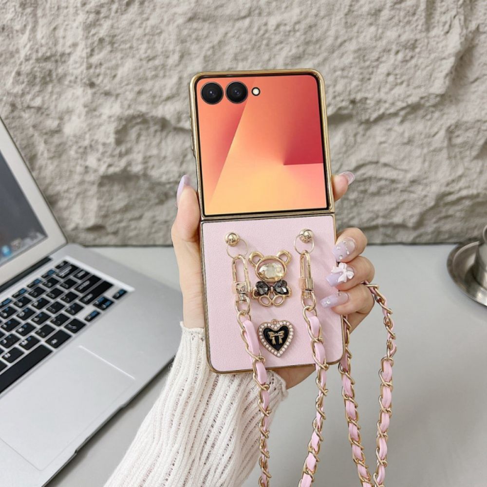 Hoesje Samsung Galaxy Z Flip 7 Bedel En Riem