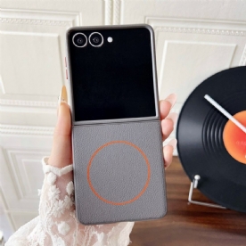 Hoesje Samsung Galaxy Z Flip 7 Compatibel Met Magsafe Orange Ring