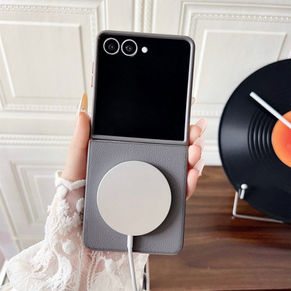 Hoesje Samsung Galaxy Z Flip 7 Compatibel Met Magsafe Orange Ring