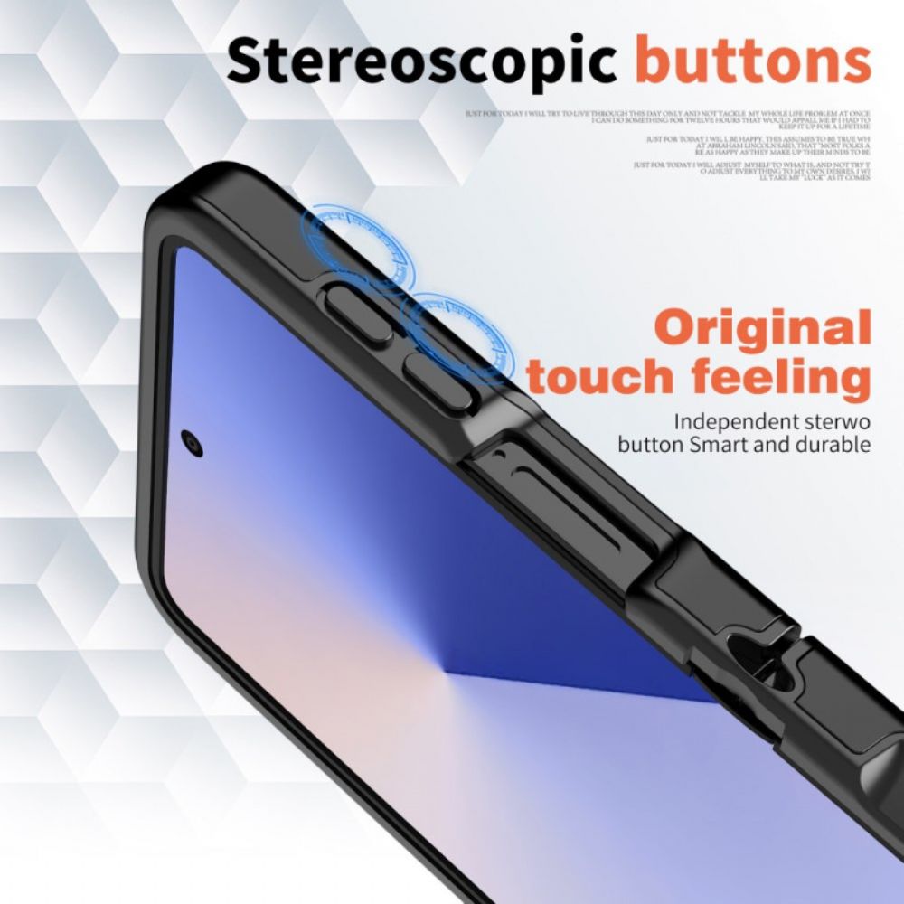 Hoesje Samsung Galaxy Z Flip 7 Eenvoudige Serie Bescherming Hoesje