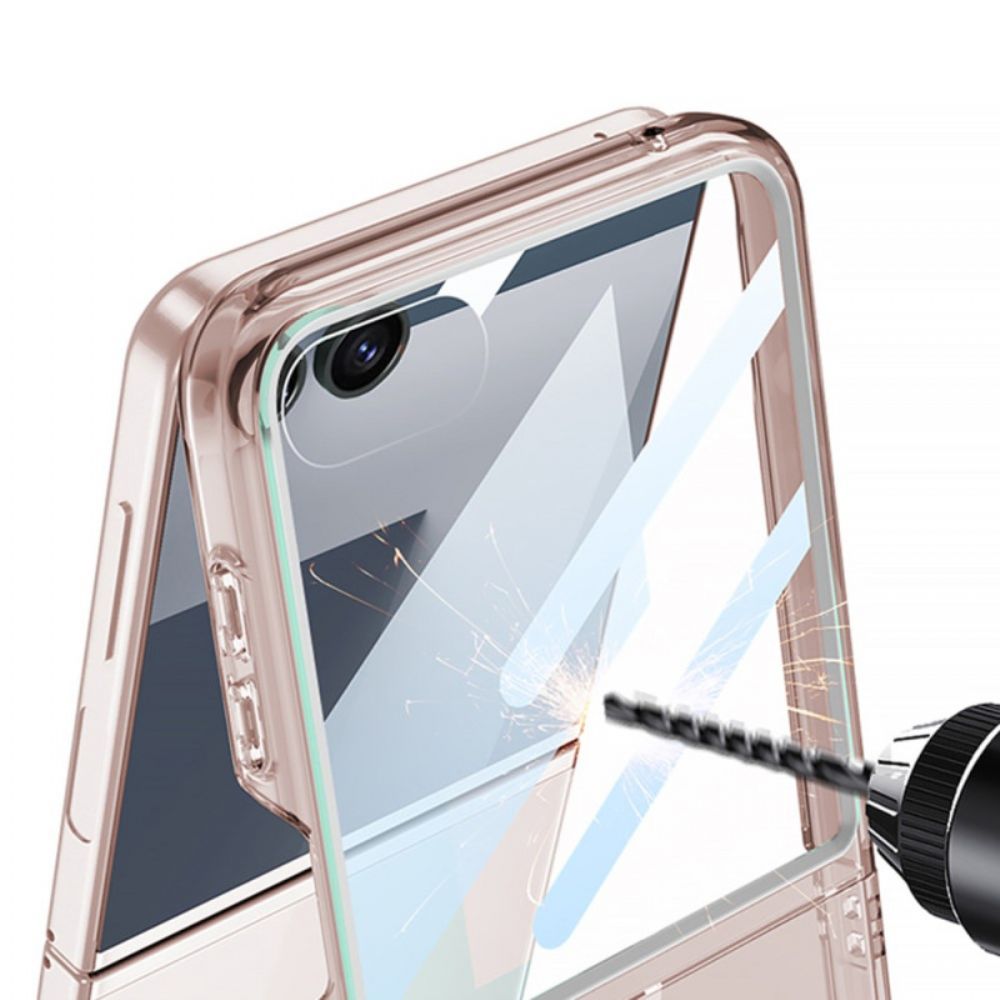 Hoesje Samsung Galaxy Z Flip 7 Gekleurd Doorschijnend Gkk