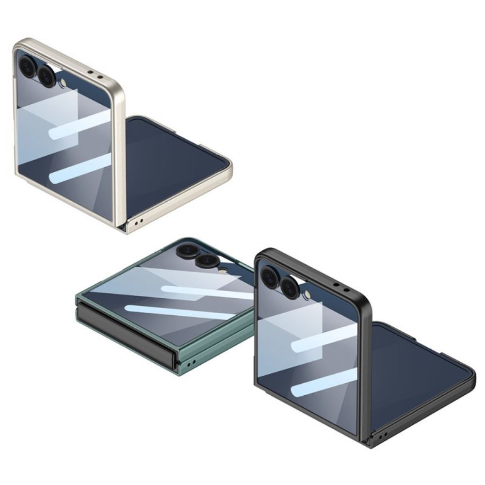 Hoesje Samsung Galaxy Z Flip 7 Gkk Schermbeschermer En Houder Bescherming Hoesje