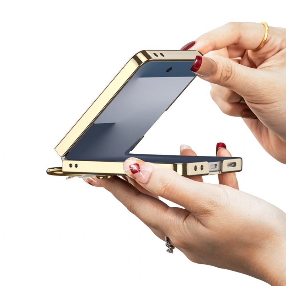 Hoesje Samsung Galaxy Z Flip 7 Gkk-screenprotector En Ringhouder