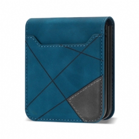 Hoesje Samsung Galaxy Z Flip 7 Kaarthouder Met Patroon