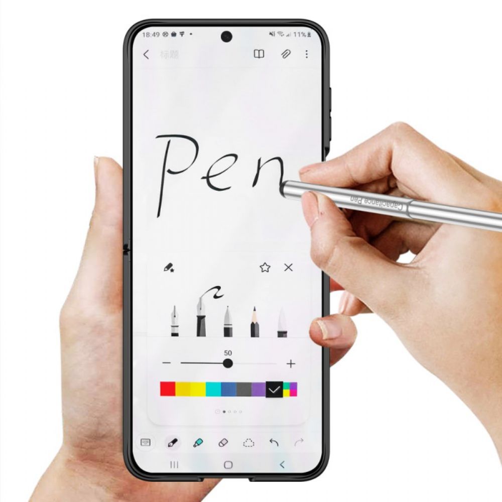 Hoesje Samsung Galaxy Z Flip 7 Klassiek Met Gkk-scharnier Bescherming Hoesje