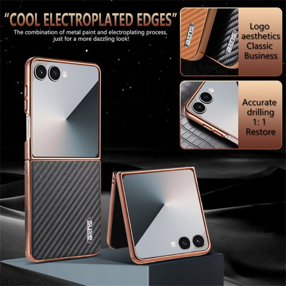 Hoesje Samsung Galaxy Z Flip 7 Koolstofvezel