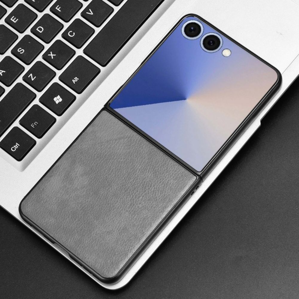 Hoesje Samsung Galaxy Z Flip 7 Leerlook