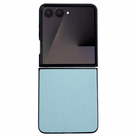 Hoesje Samsung Galaxy Z Flip 7 Leerlook Bescherming Hoesje