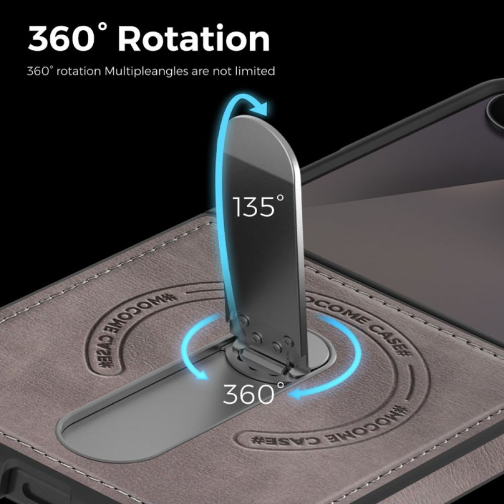 Hoesje Samsung Galaxy Z Flip 7 Magnetisch Met Draaibare Standaard Bescherming Hoesje