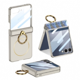 Hoesje Samsung Galaxy Z Flip 7 Magnetisch Met Ringhouder Gkk