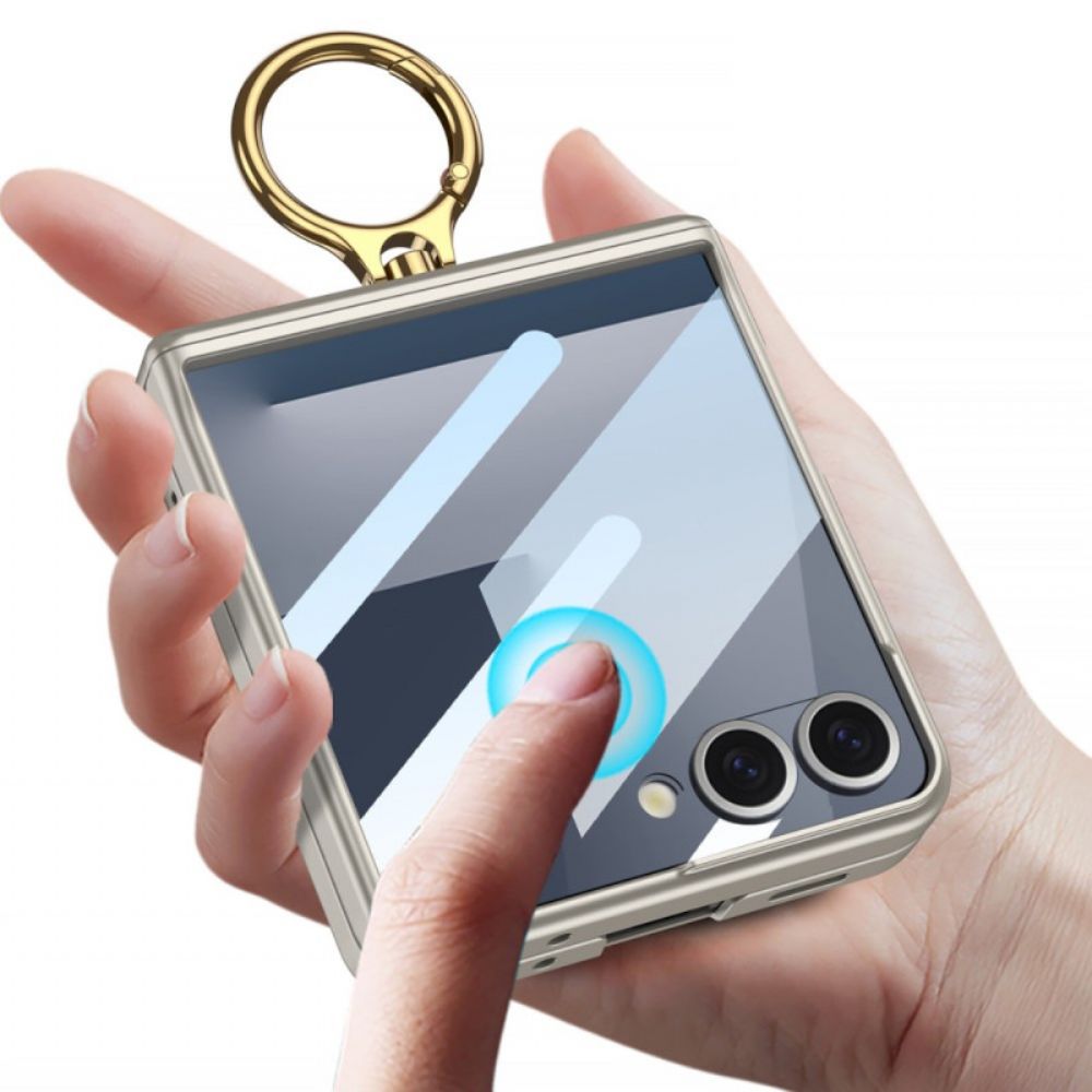 Hoesje Samsung Galaxy Z Flip 7 Magnetisch Met Ringhouder Gkk