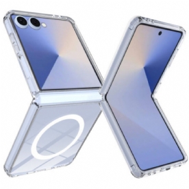 Hoesje Samsung Galaxy Z Flip 7 Magnetisch Transparant Bescherming Hoesje