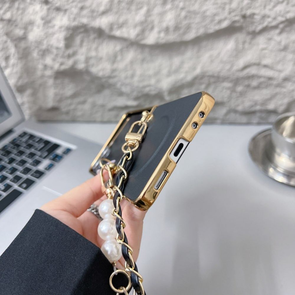 Hoesje Samsung Galaxy Z Flip 7 Magnetische Bedelriem