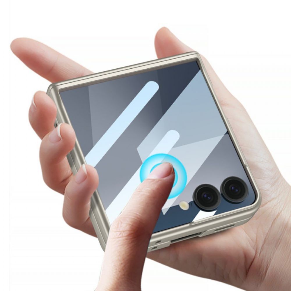 Hoesje Samsung Galaxy Z Flip 7 Magnetische Scharnierbeschermer En Schermbeschermer