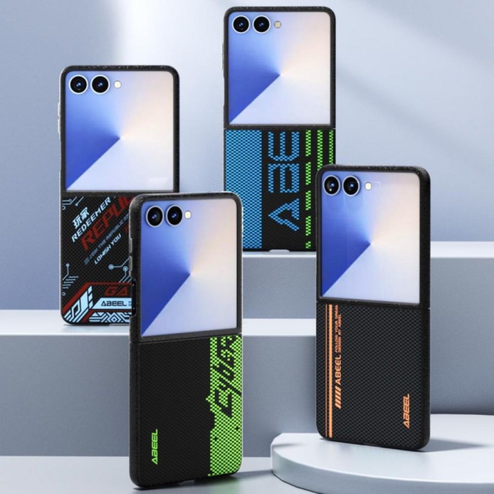 Hoesje Samsung Galaxy Z Flip 7 Magsafe-compatibel Abeel Grafisch Bescherming Hoesje