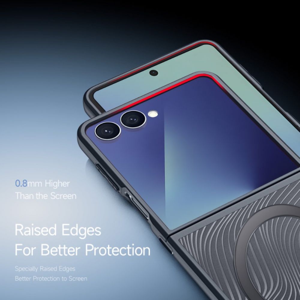 Hoesje Samsung Galaxy Z Flip 7 Magsafe-compatibel Aimo-serie Dux Ducis