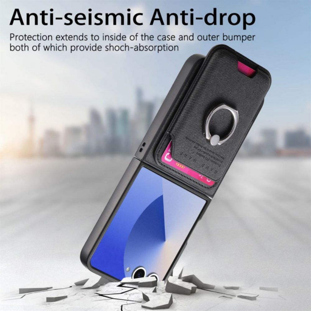 Hoesje Samsung Galaxy Z Flip 7 Magsafe-compatibel Met Afneembare Kaarthouder