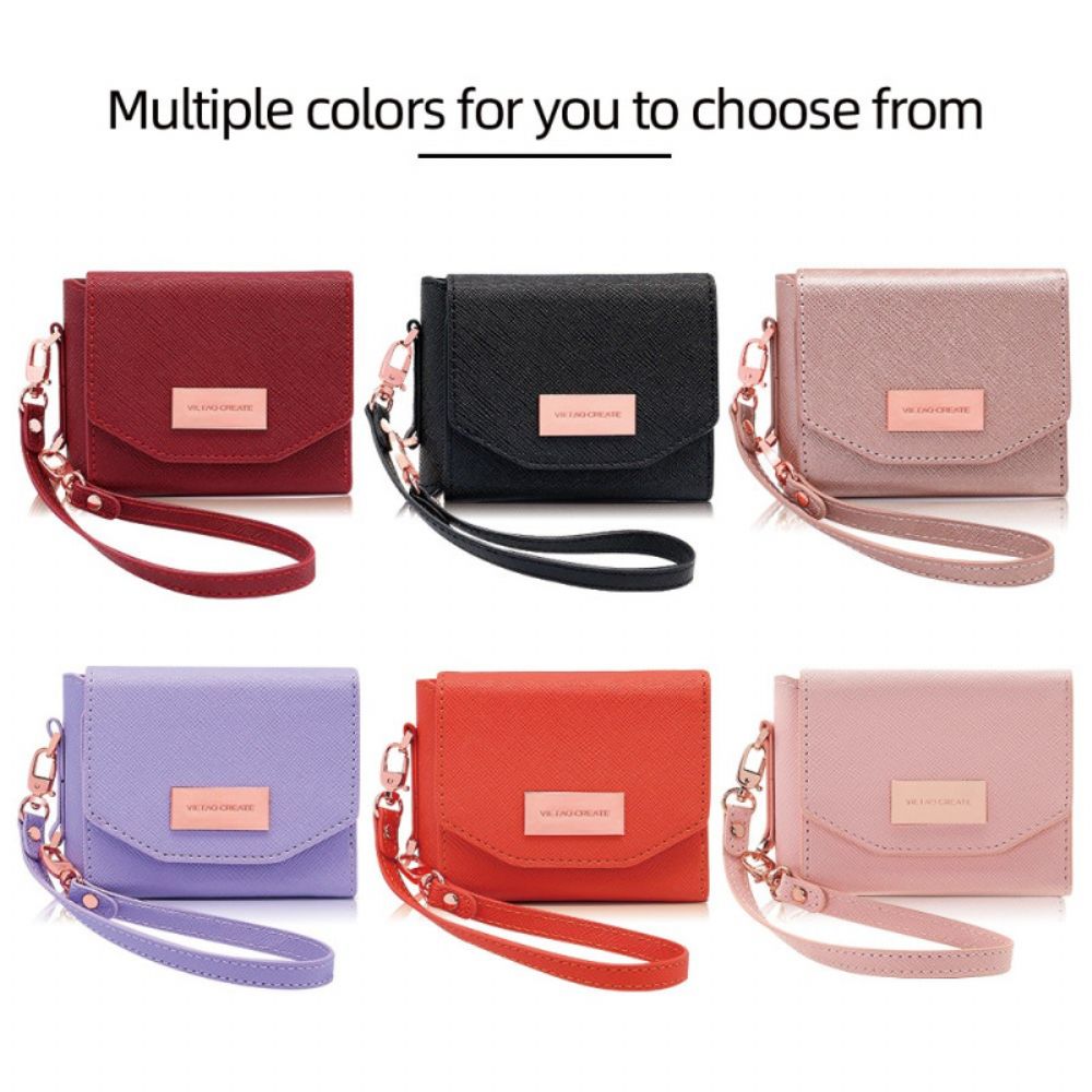 Hoesje Samsung Galaxy Z Flip 7 Portemonnee En Riem Bescherming Hoesje