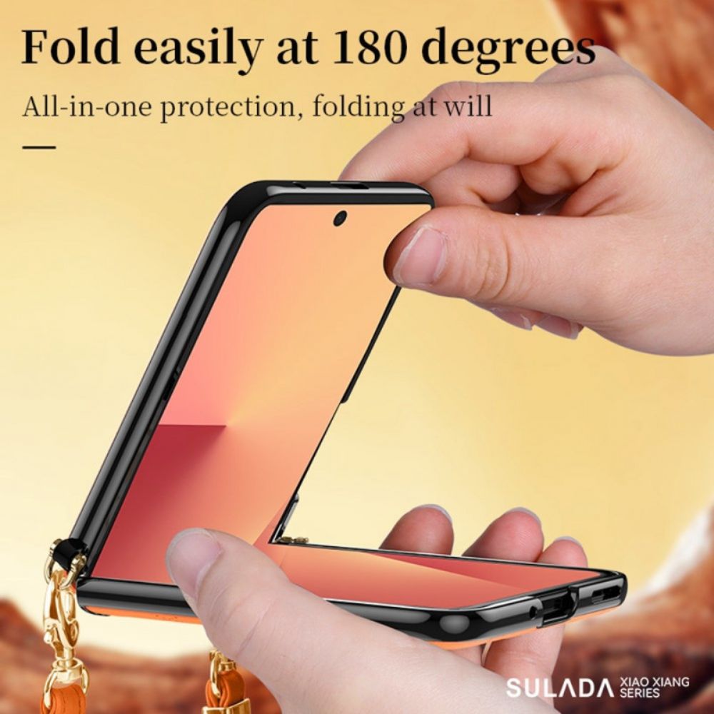 Hoesje Samsung Galaxy Z Flip 7 Sulada Schouderband