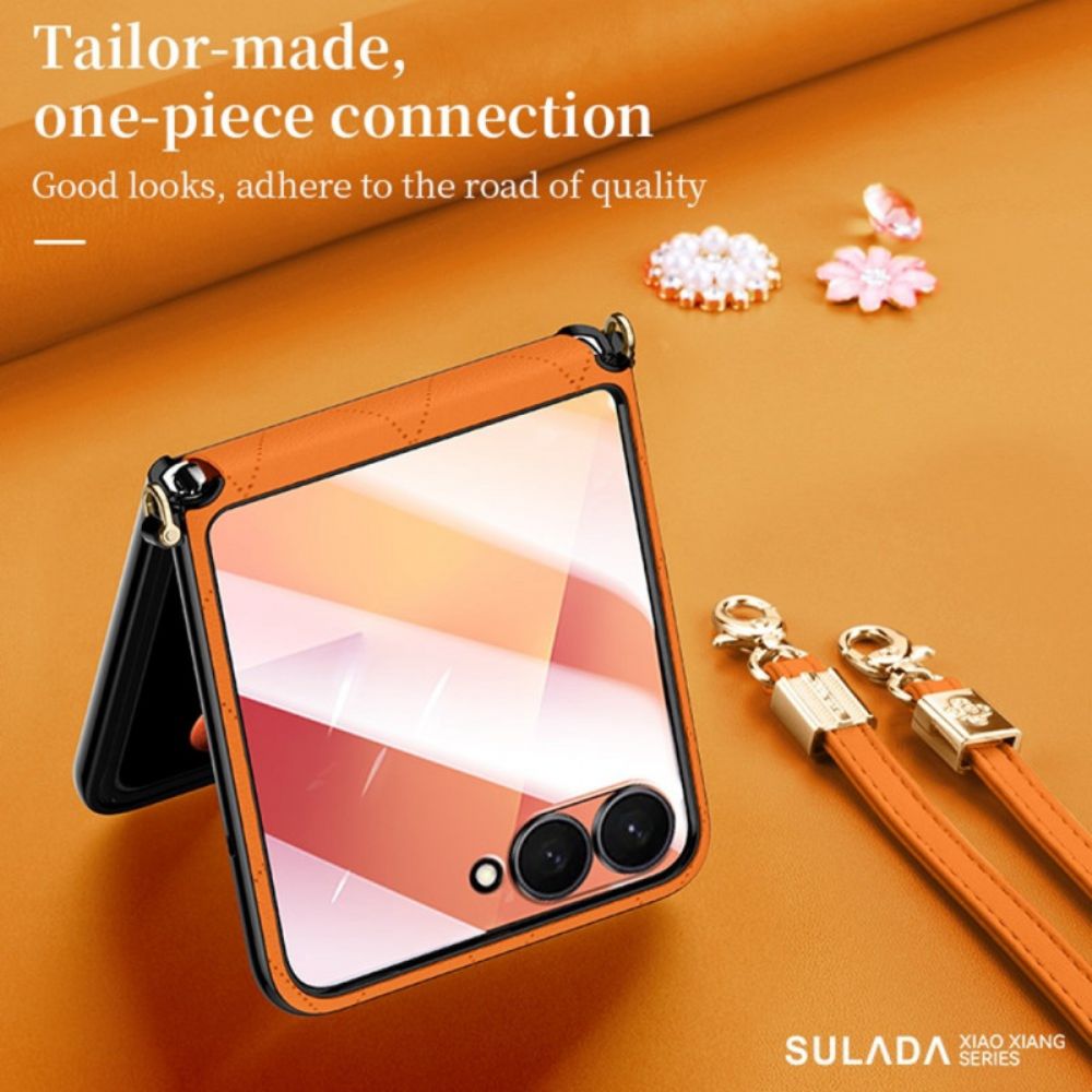 Hoesje Samsung Galaxy Z Flip 7 Sulada Schouderband