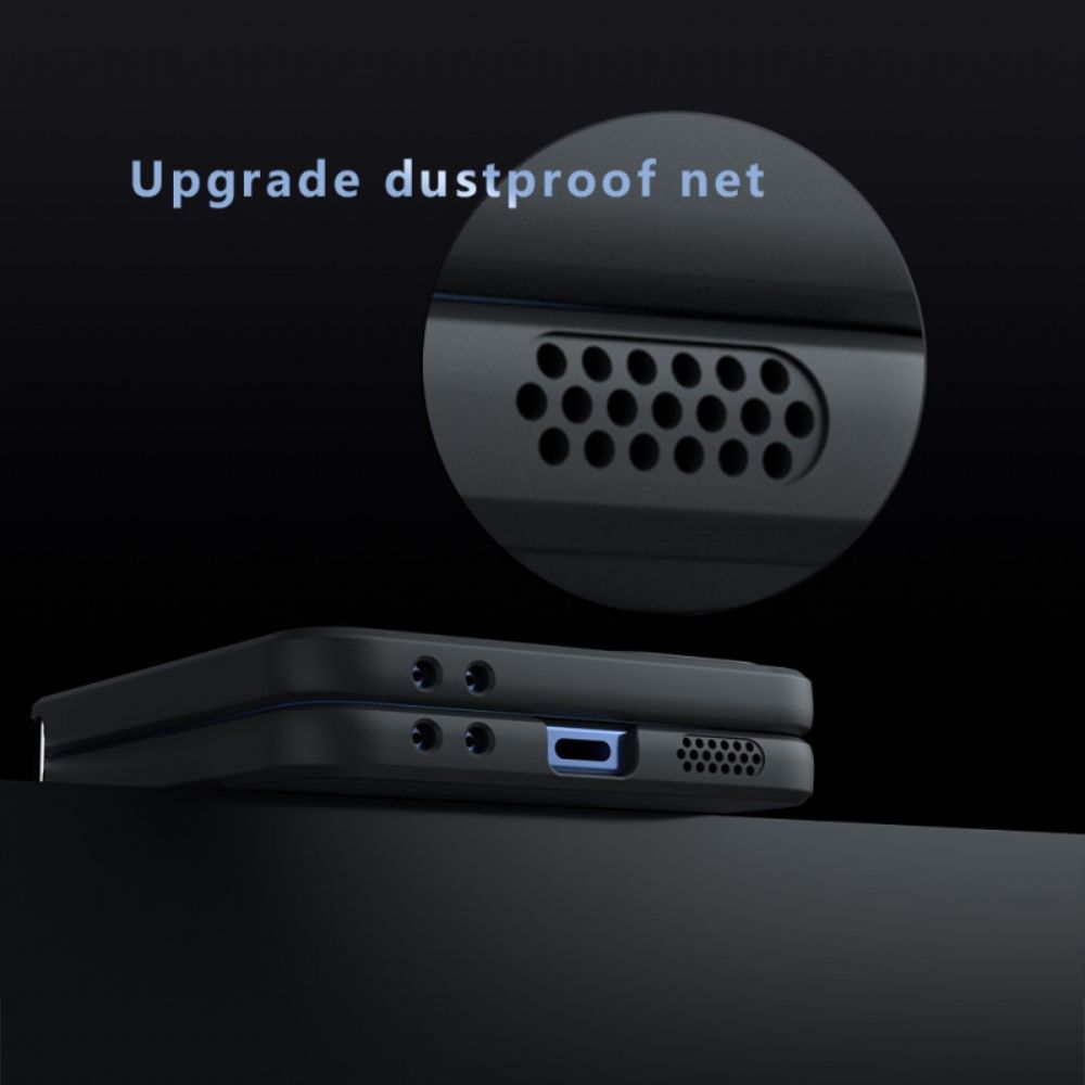 Hoesje Samsung Galaxy Z Flip 7 Transparant Zwart