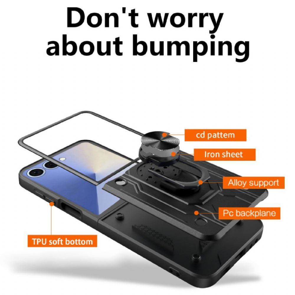 Hoesje Samsung Galaxy Z Flip 7 Ultra Duurzaam Met Standaard