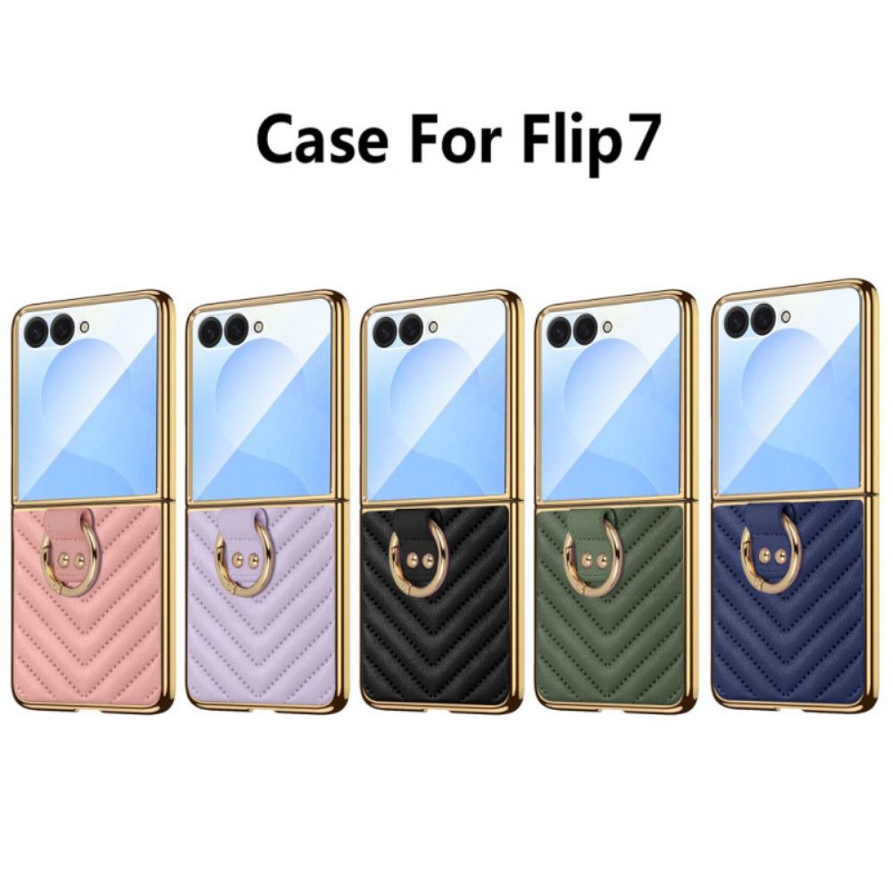 Hoesje Samsung Galaxy Z Flip 7 V-design Bescherming Hoesje