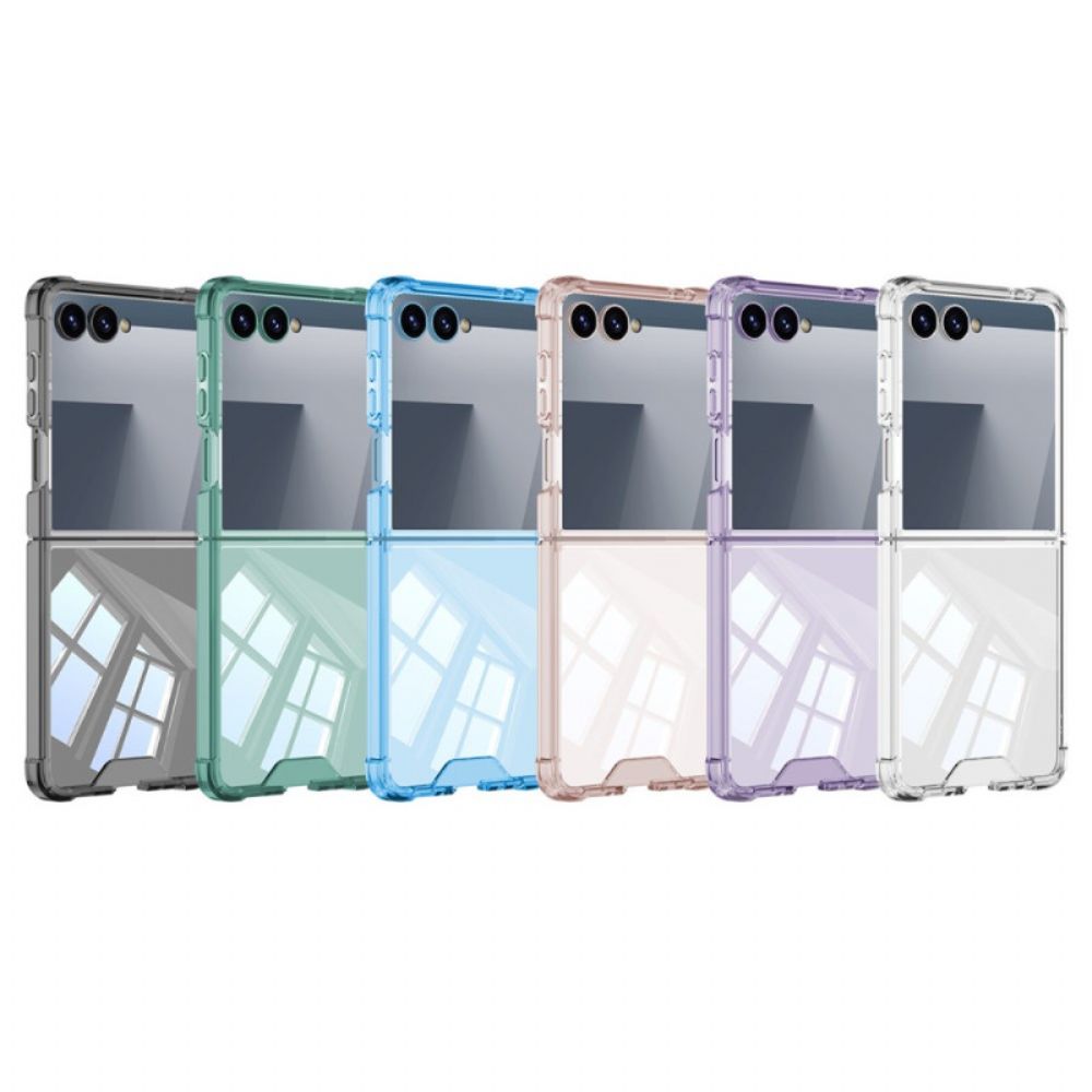 Hoesje Voor Samsung Galaxy Z Flip 7 Gkk Metallic Stijl Velg