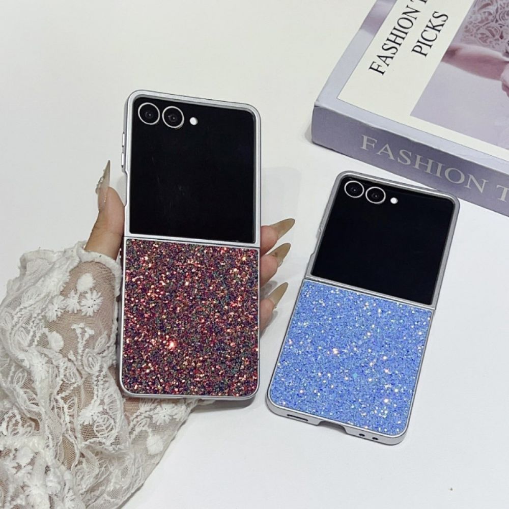 Hoesje Voor Samsung Galaxy Z Flip 7 Glitterdesign
