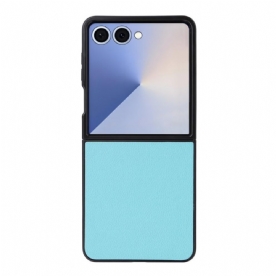 Hoesje Voor Samsung Galaxy Z Flip 7 Leerstructuur