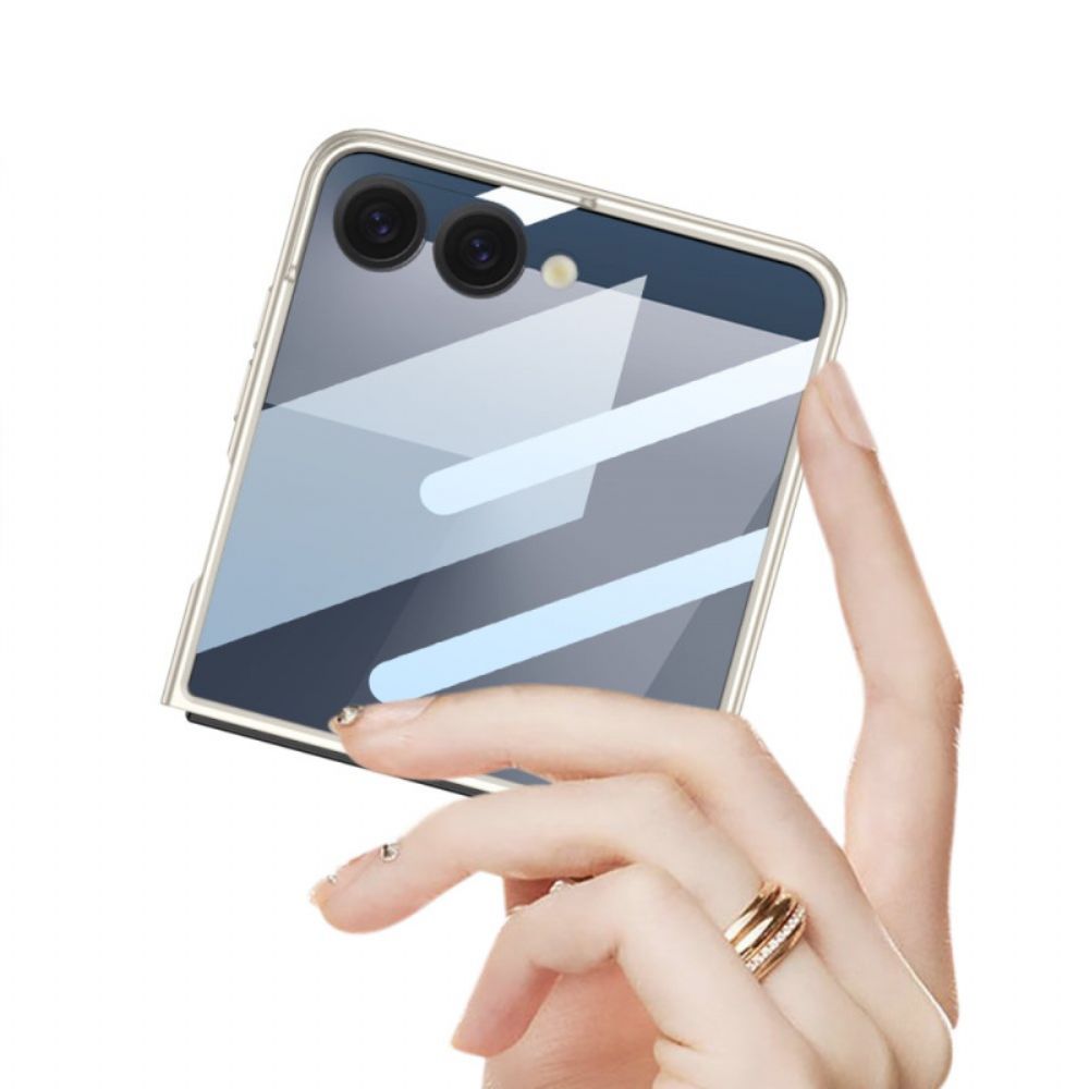 Hoesje Voor Samsung Galaxy Z Flip 7 Metallic Effect