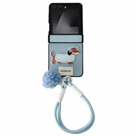 Hoesje Voor Samsung Galaxy Z Flip 7 Scharnierbeschermer En Band