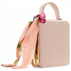 Hoesje Voor Samsung Galaxy Z Flip 7 Spiegel En Kaarthouder