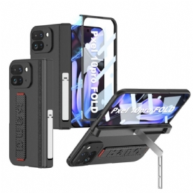 Case Hoesje Google Pixel 10 Pro Fold Telefoonhoesje Standaard En Handriem