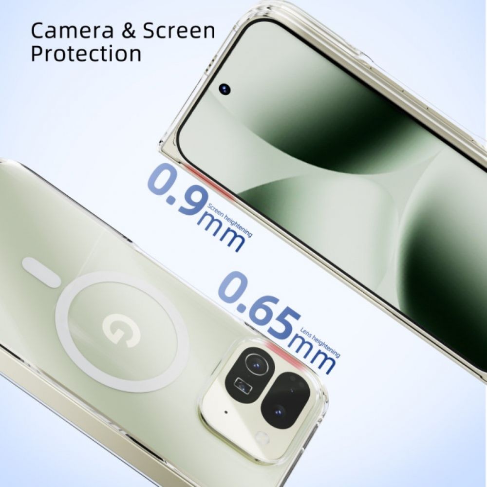 Hoesje Google Pixel 10 Pro Fold Abeel Transparant Bescherming Hoesje