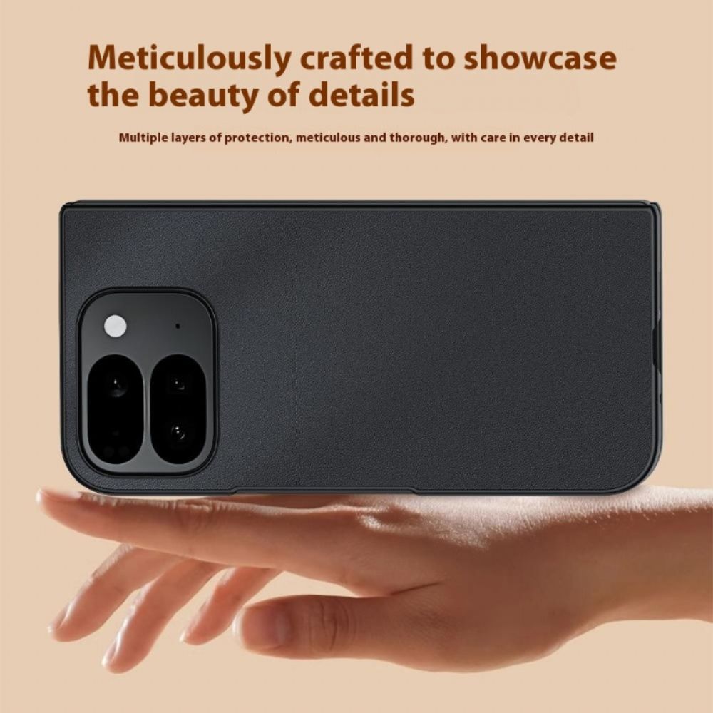 Hoesje Google Pixel 10 Pro Fold Kunstleer Bescherming Hoesje